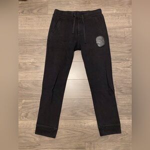 Philipp Plein Black Straight Cut Pants